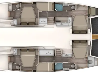 Alquiler Fethiye - Aventura Aventura 45 en SamBoat