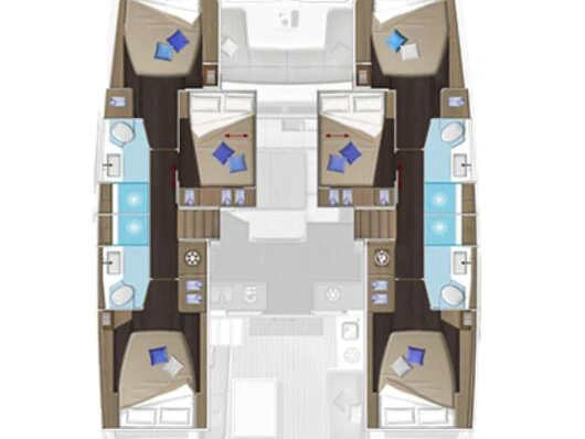 Alquiler Catamarán en Trogir - Lagoon Lagoon 51