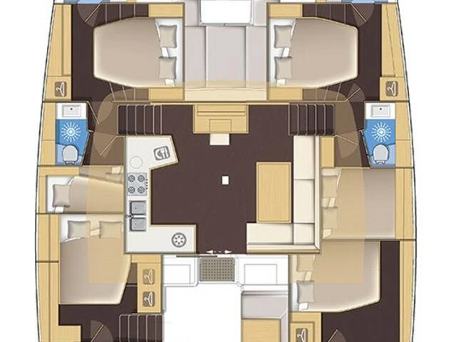 Alquiler de embarcaciones Lagoon Lagoon 52 F enTrogir en Samboat