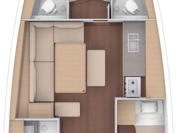 Alquiler de Dufour Dufour 460 Grand Large en Préveza