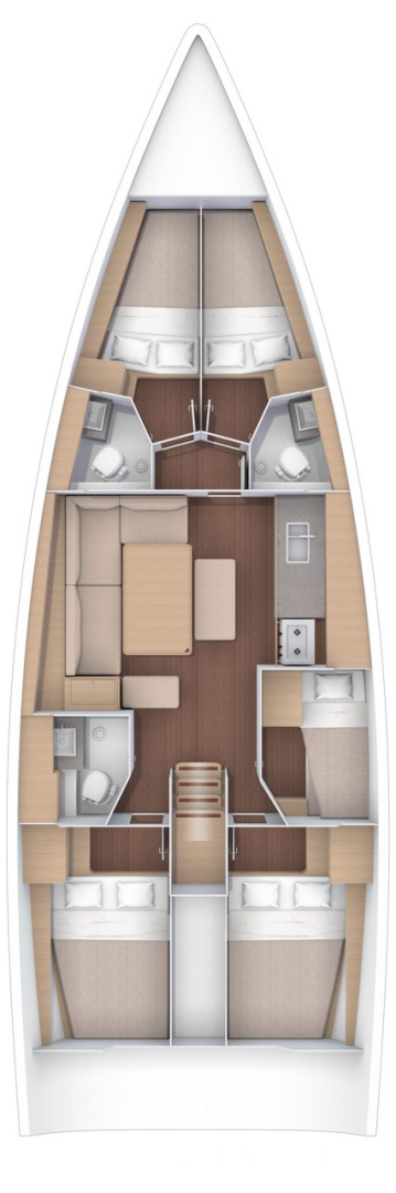 Alquiler de Dufour Dufour 460 Grand Large en Préveza