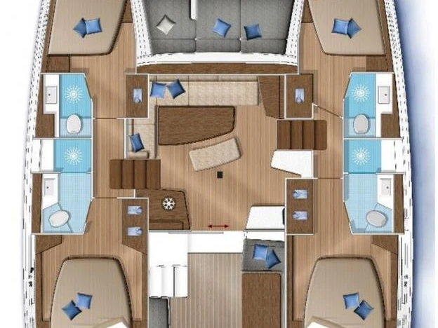 Alquiler de Catamarán, con o sin patrón Lagoon Préveza