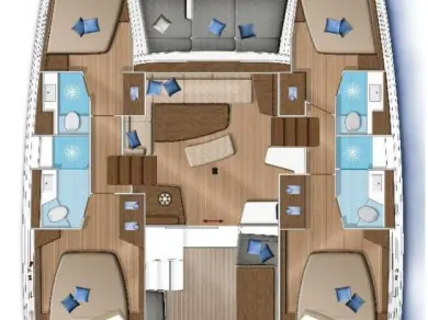 Alquiler de Catamarán, con o sin patrón Lagoon Préveza