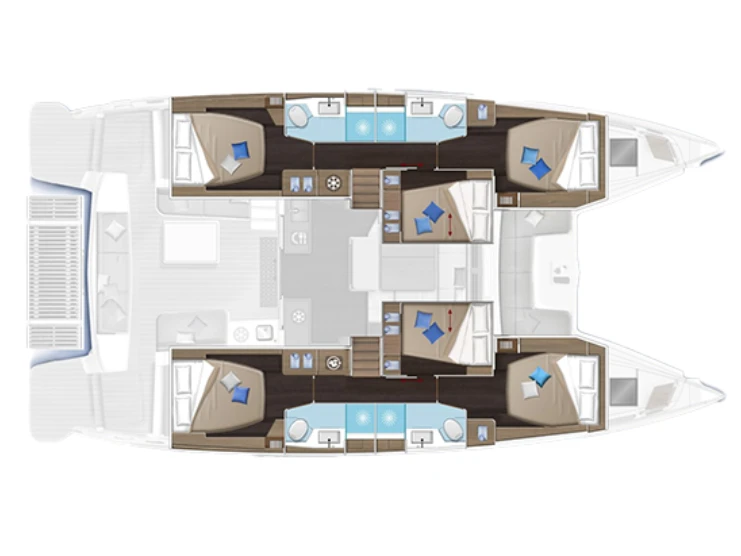 Alquiler Catamarán en Trogir - Lagoon Lagoon 51