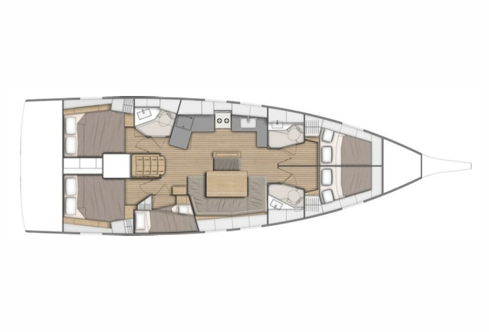 Alquiler de barcos Göcek barato de Oceanis 46.1