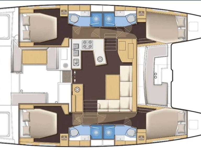 Alquiler de Catamarán, con o sin patrón Lagoon Parish of Saint George