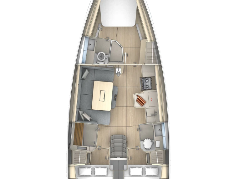 Dufour Dufour 41 de alquiler a Golfe-Juan