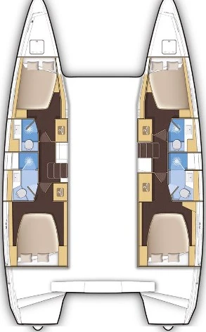 Alquiler Saint-Raphaël - Lagoon Lagoon 42 en SamBoat