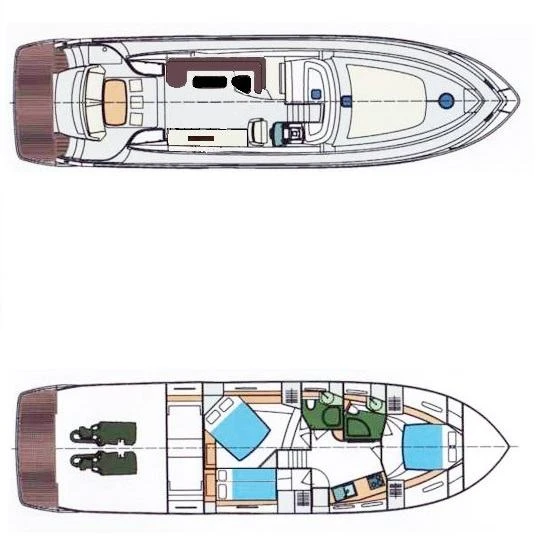 Alquiler de embarcaciones Pearl Sea Yachts d.o.o. Pearlsea 56 Coupe enSplit en Samboat