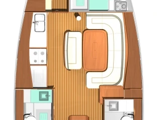 Alquiler de Dufour Dufour 425 Grand Large en Toulon