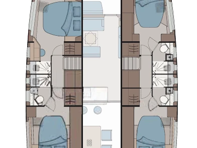 Aquila Aquila 45 Sail - 4 + 1 cab. de alquiler a Parham Town