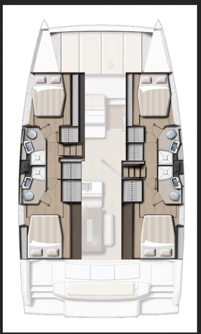 Alquiler Catamarán en Parham Town - Bali Bali 4.6
