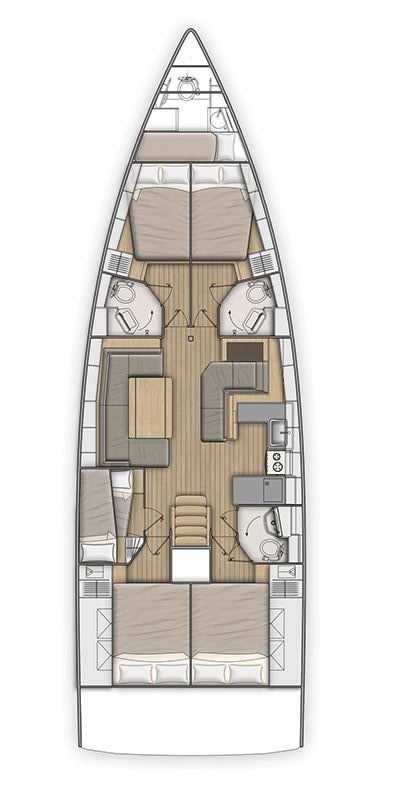 Alquiler de embarcaciones Bénéteau Oceanis 51.1 enCapo d'Orlando en Samboat