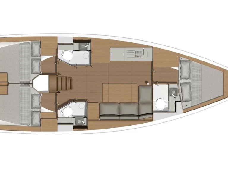 Alquiler de barcos Cagliari barato de Dufour 390 GL