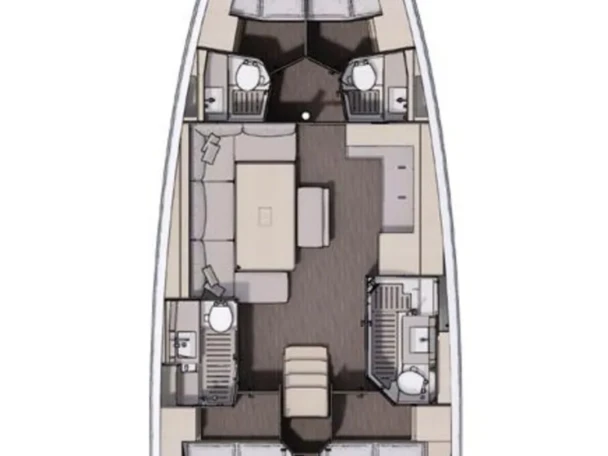 Dufour Dufour 470 de alquiler a Cagliari