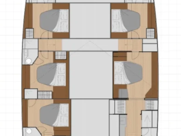 Alquiler Catamarán en Palermo - Fountaine Pajot Fountaine Pajot Samana 59 - 5 + 2 cab.