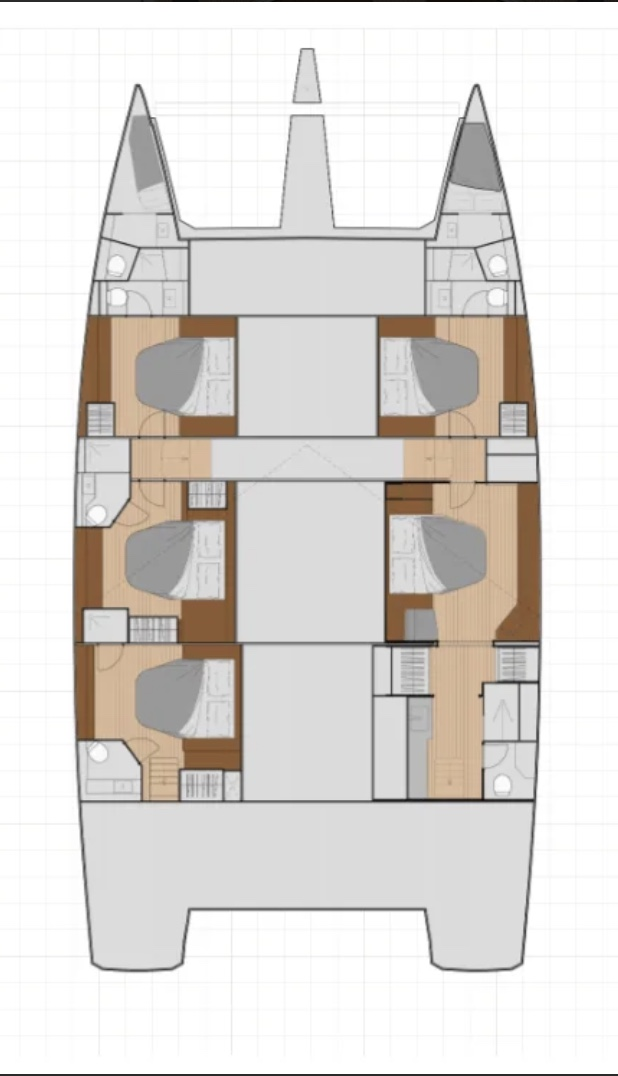 Alquiler Catamarán en Palermo - Fountaine Pajot Fountaine Pajot Samana 59 - 5 + 2 cab.