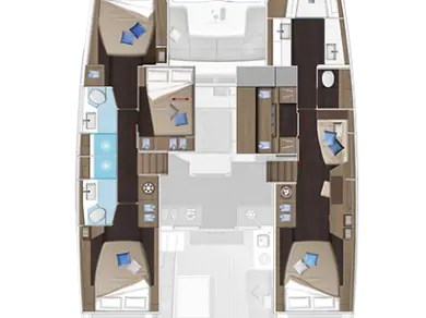 Alquiler Pula - Lagoon Lagoon 51 en SamBoat