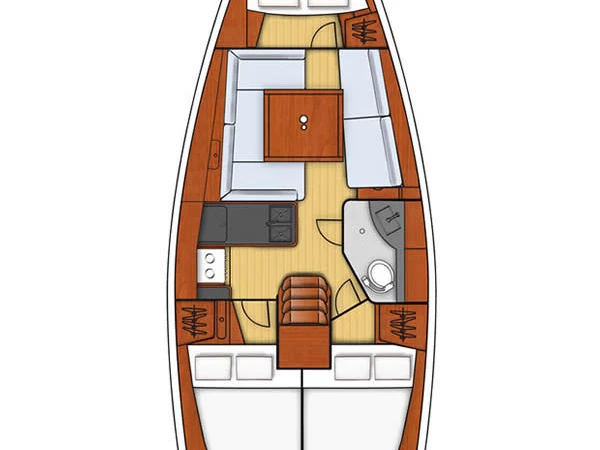 Alquiler de embarcaciones Bénéteau Oceanis 34 enNéa Péramos en Samboat
