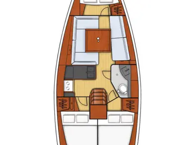 Alquiler de embarcaciones Bénéteau Oceanis 34 enNéa Péramos en Samboat