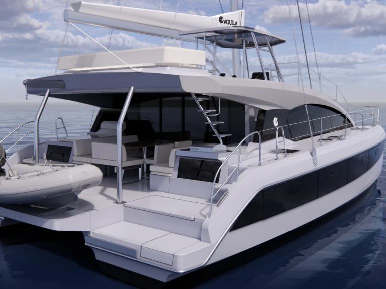 Alquiler de Catamarán, con o sin patrón Aquila Parham Town