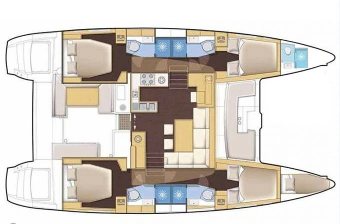 Alquiler de Lagoon Lagoon 46 en Lávrio