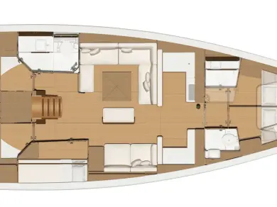Alquiler de barcos La Seyne-sur-Mer barato de Dufour 520 Grand Large