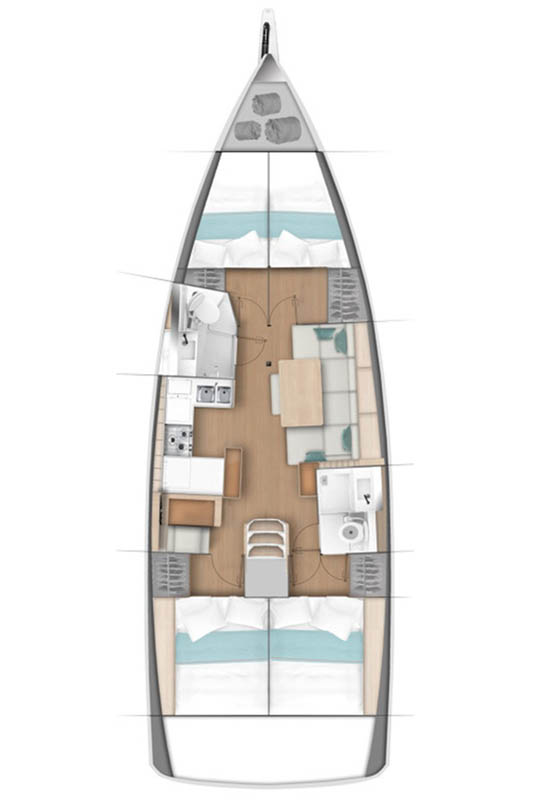 Jeanneau Sun Odyssey 440 de alquiler a Seget Donji