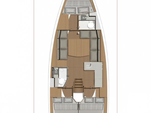 Alquiler de embarcaciones Dufour Dufour 390 GL enBiograd na Moru en Samboat