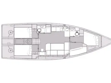 Alquiler Biograd na Moru - Elan Impression 45 en SamBoat
