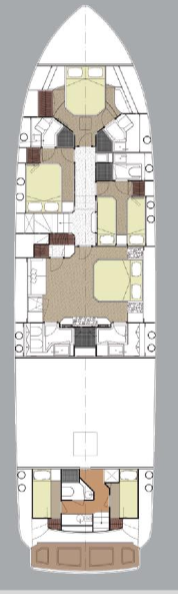 Alquiler de Dominator-Shipyard Dominator 780S Deluxe en Sukošan