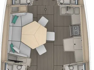 Alquiler de barcos Biograd na Moru barato de Dufour 44