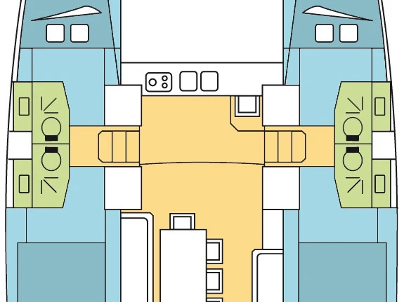 Alquiler de Catamarán, con o sin patrón Bali La Paz