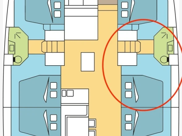 Alquiler Catamarán en La Paz - Bali Bali 5.4