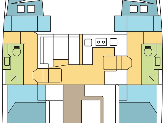 Alquiler Catamarán en Jolly Harbour - Nautitech Nautitech 40
