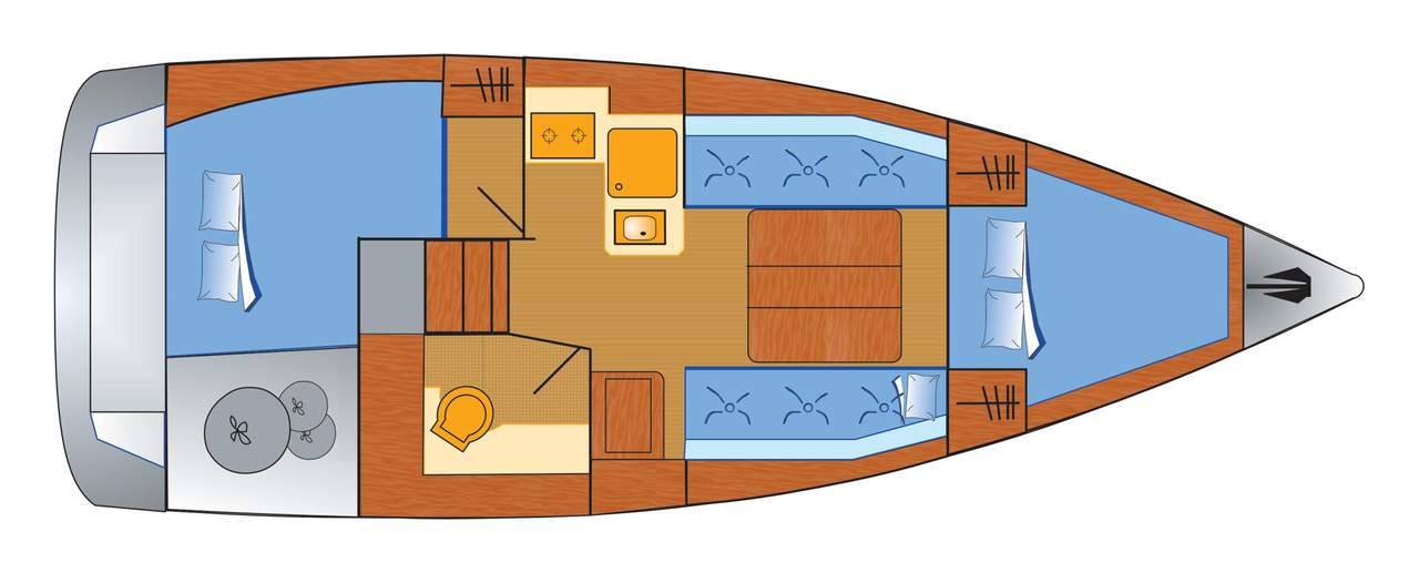 Alquiler de Dufour Dufour 310 en Heiligenhafen