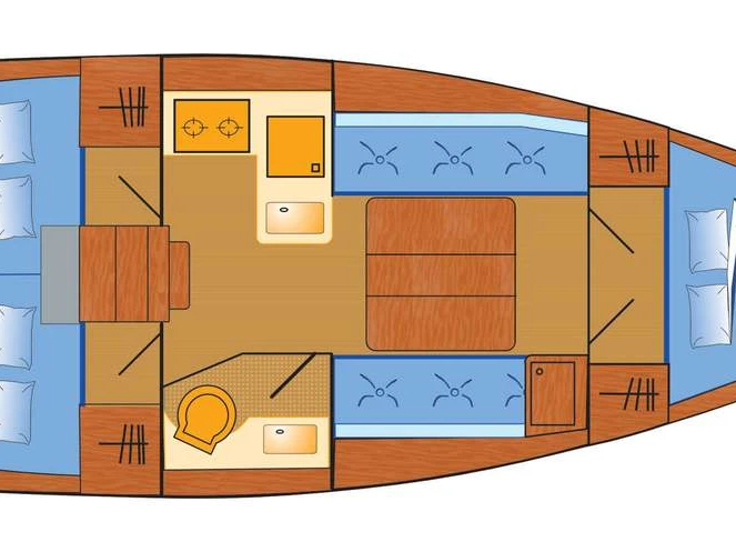 Alquiler de barcos Flensburg barato de Dufour 350 Grand Large