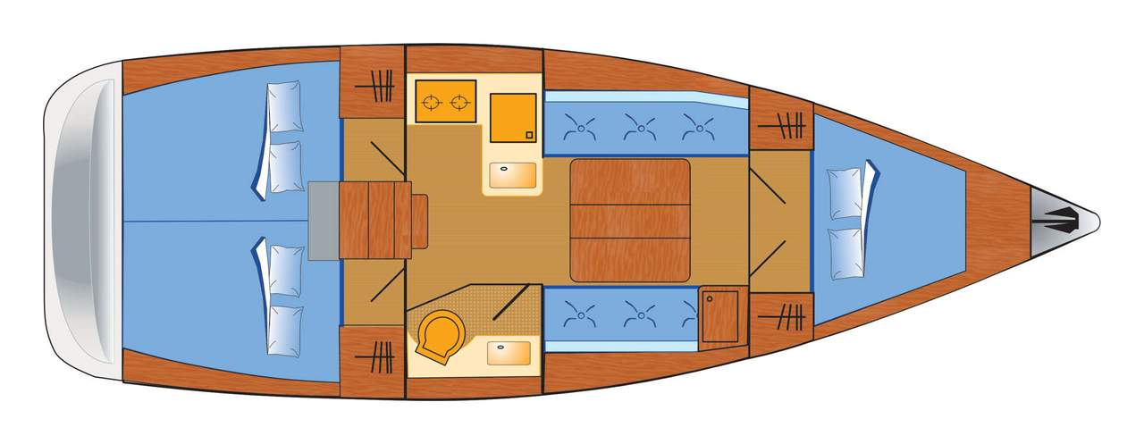Alquiler de barcos Flensburg barato de Dufour 350 Grand Large
