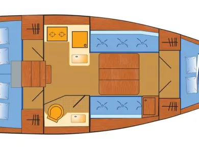 Alquiler de barcos Flensburg barato de Dufour 350 Grand Large
