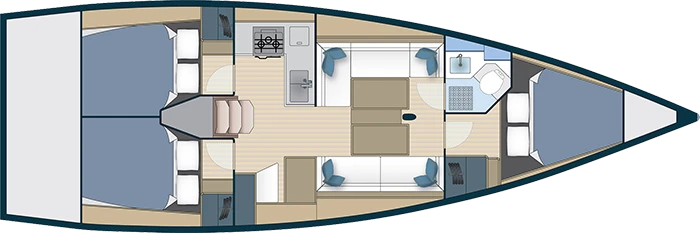 More Boats More 40 de alquiler a Biograd na Moru