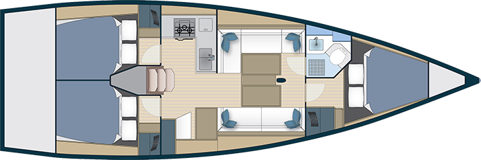 More Boats More 40 de alquiler a Biograd na Moru