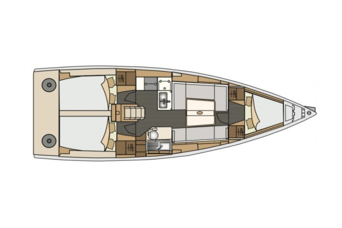 Alquiler Velero en Biograd na Moru - Elan E4