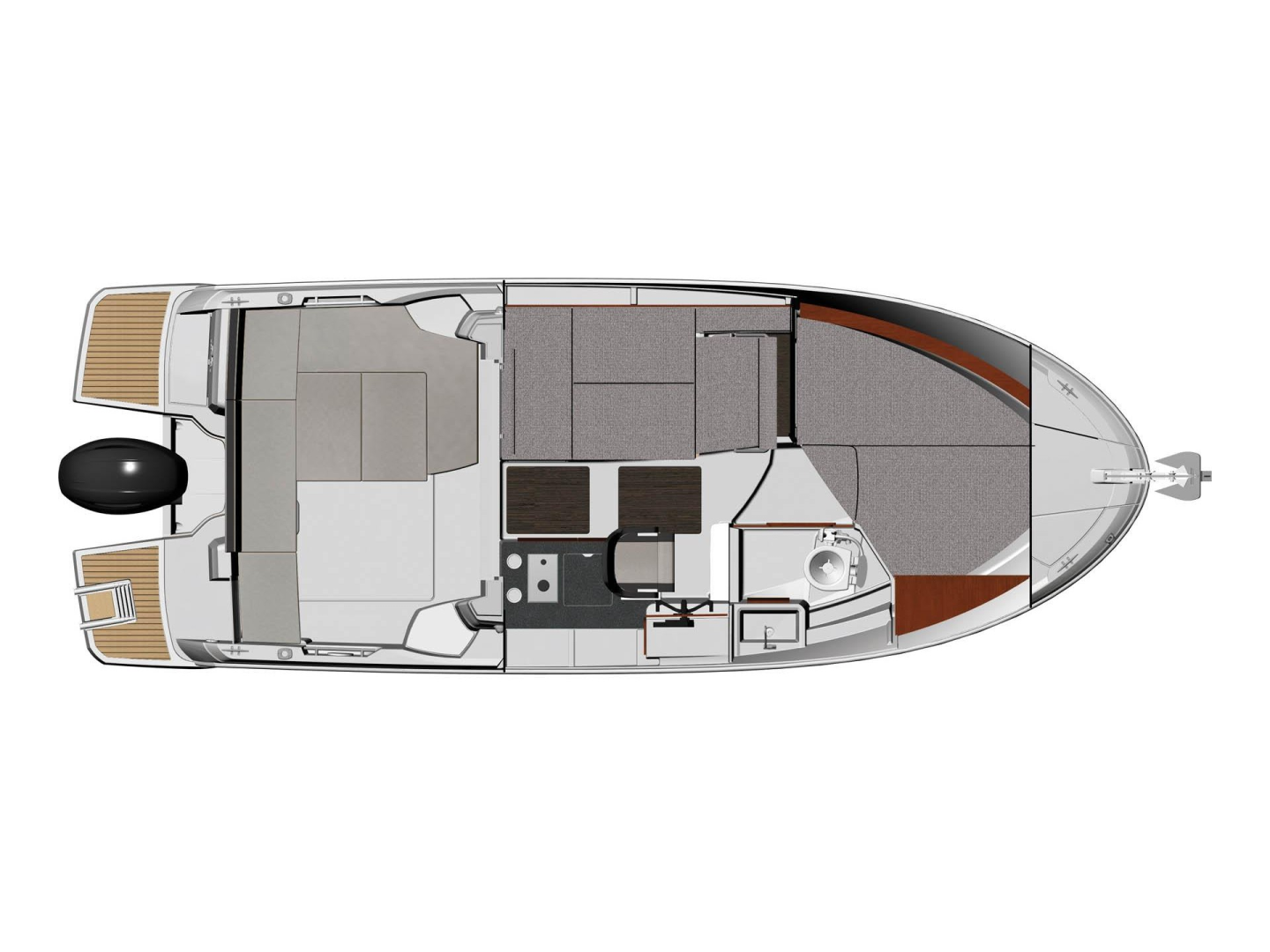 Alquiler de Jeanneau Merry Fisher 795 en Biograd na Moru