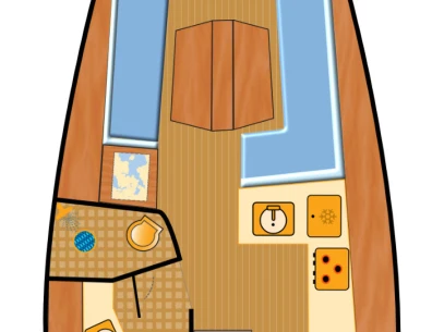 Alquiler de Velero, con o sin patrón Dehler Punat