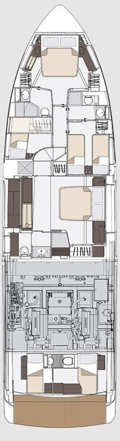 Alquiler Podstrana - Azimut Azimut 68 en SamBoat