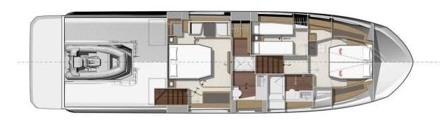 Alquiler de Jeanneau Prestige 590 en Podstrana