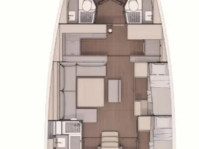 Alquiler de barcos Vodice barato de Dufour 530