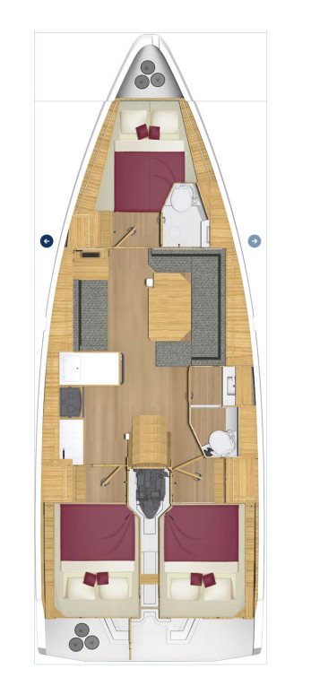 Alquiler de Velero, con o sin patrón Bavaria Punat