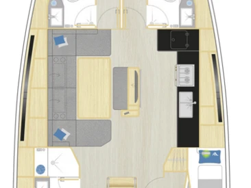 Alquiler Velero Hanse con o sin  título de navegación