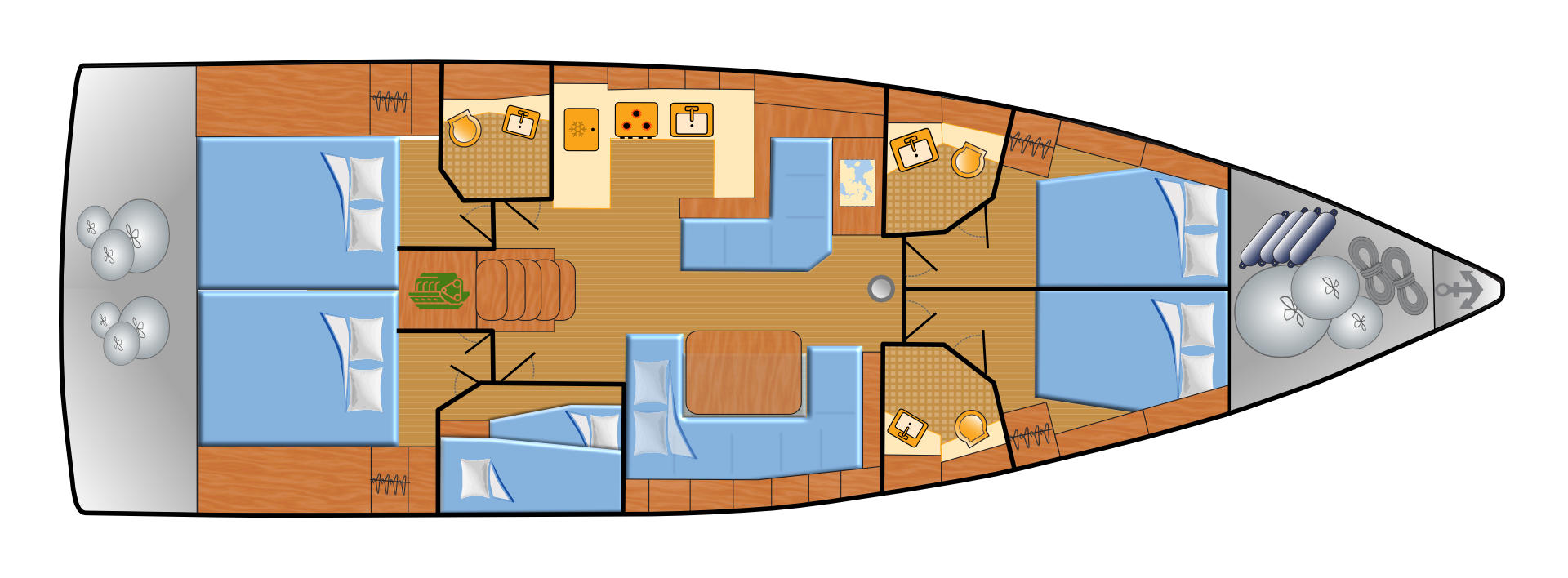 Alquiler de Velero, con o sin patrón Bénéteau Can Pastilla